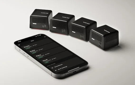 Audigo Introduces Multi-Mic Recording for Wireless Mobile Studio