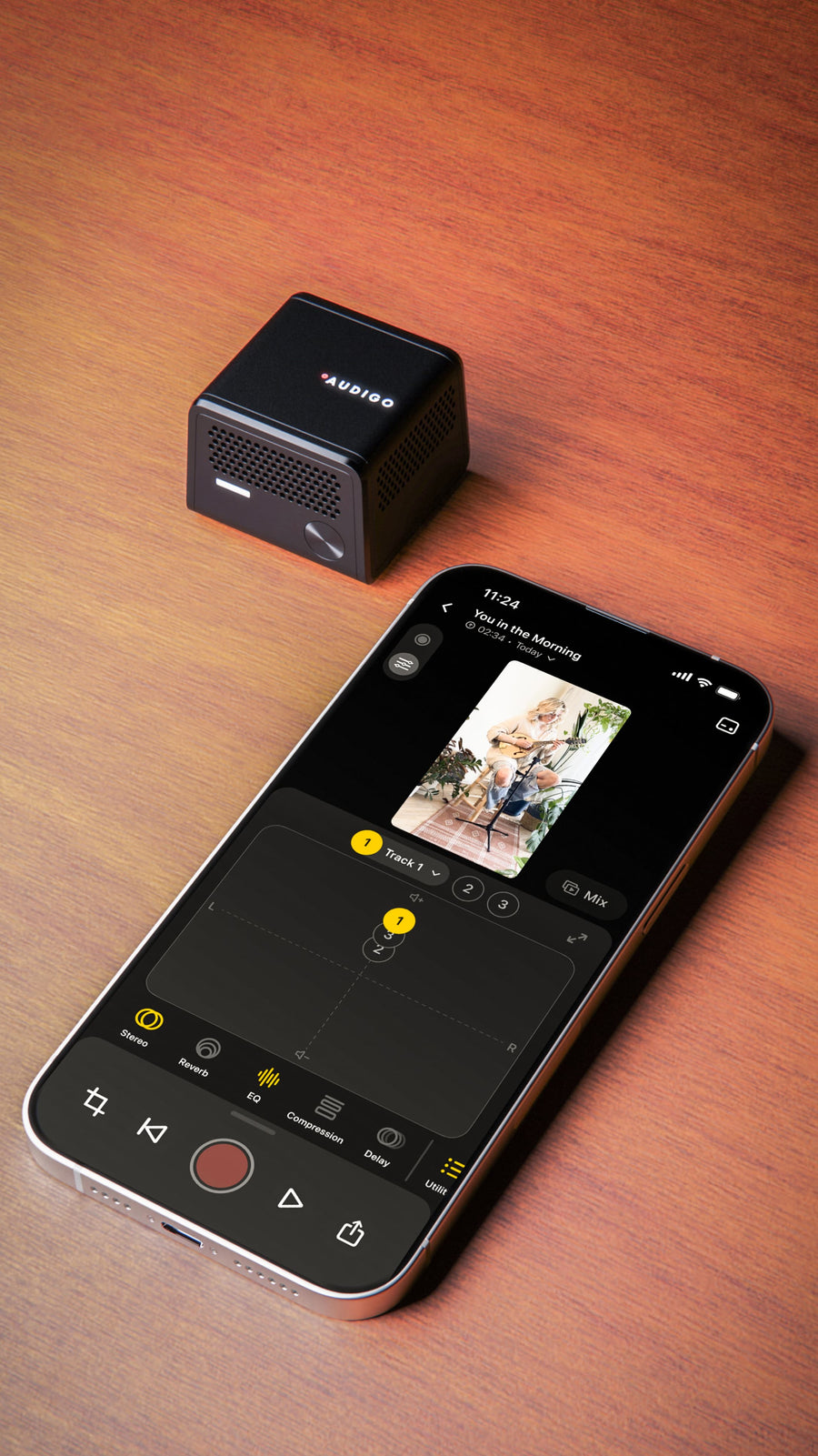 Effortlessly layer vocals and instruments into multitrack songs.