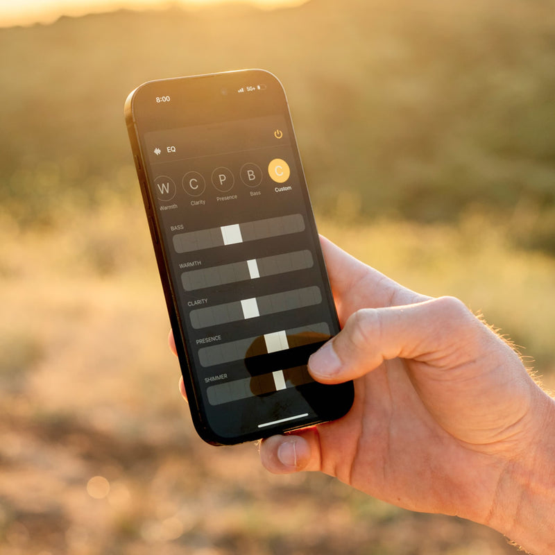 Wireless mic and iOS app