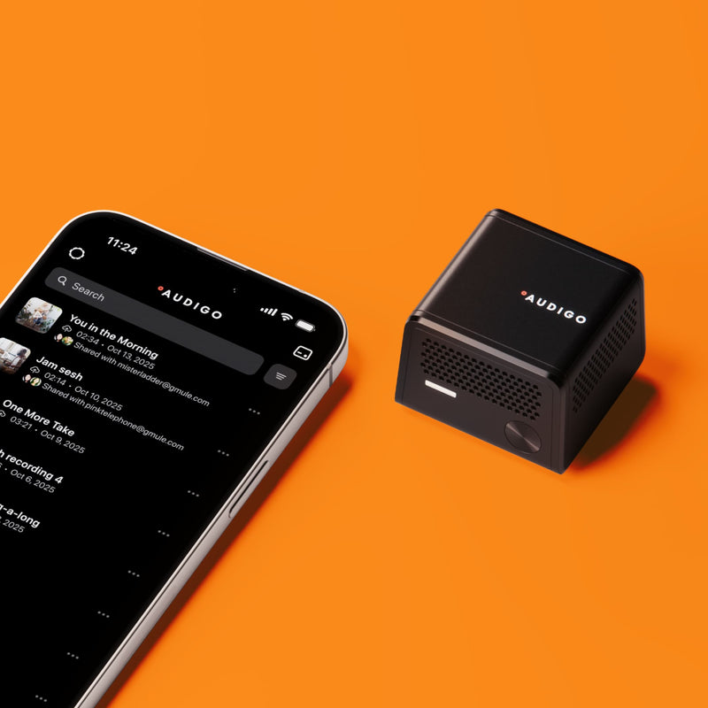 Wireless mic and iOS app