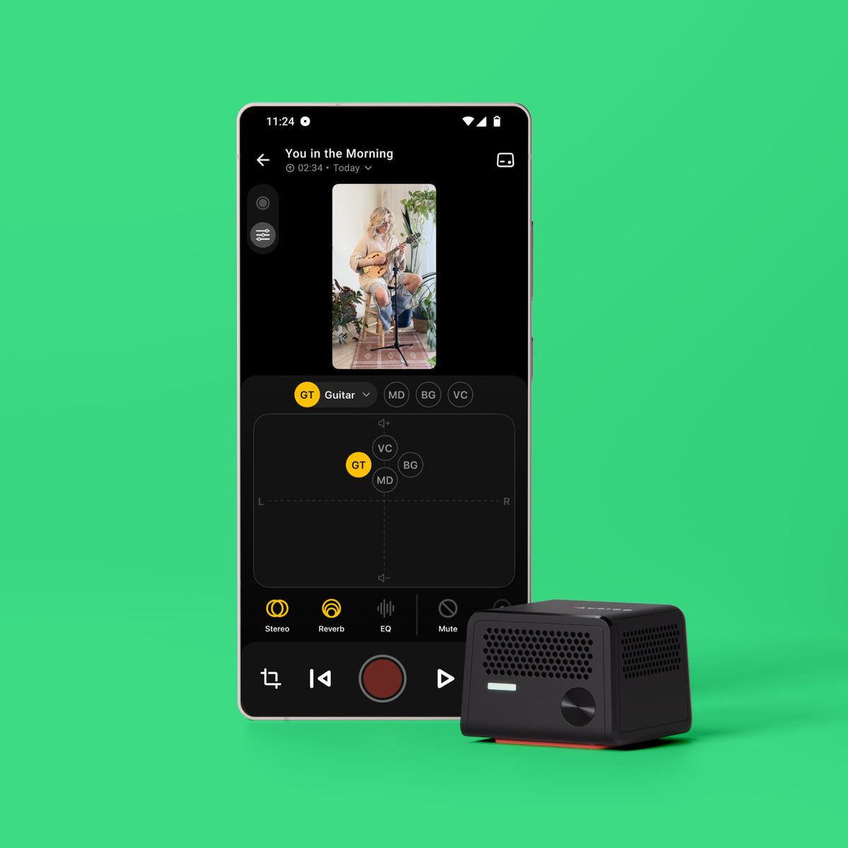 Wireless mic and Android app