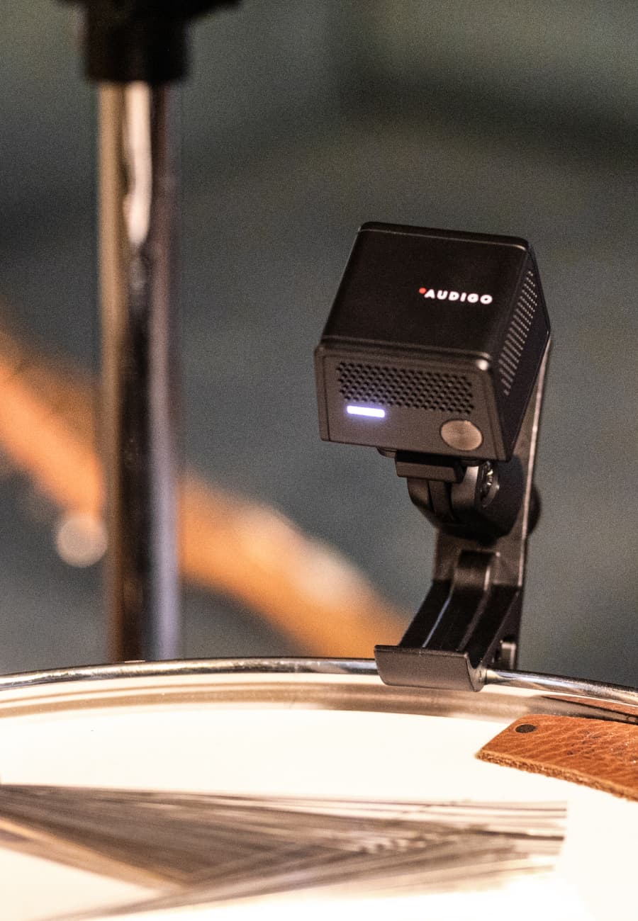 Drum recording that's truly in the pocket.